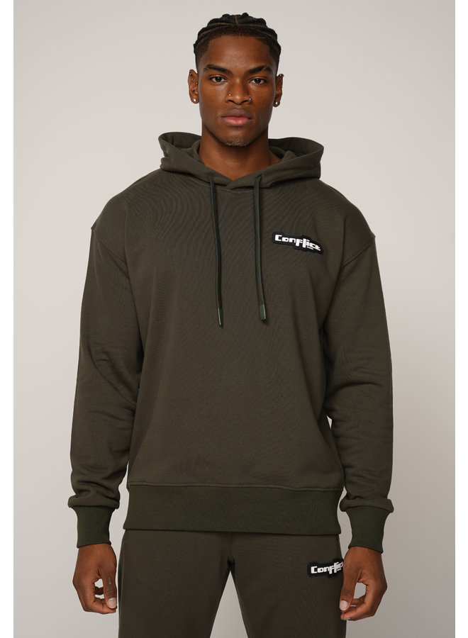 Conflict Hoodie Basics Dark Army