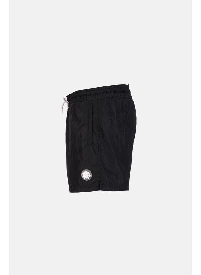 Conflict Swim Short Logo Black