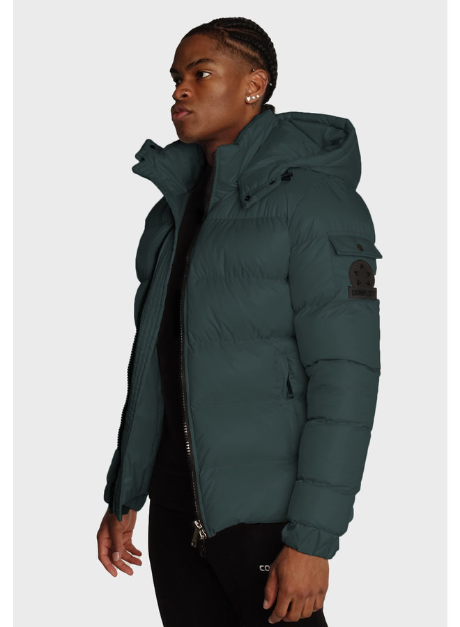 Conflict Puffer Jacket green