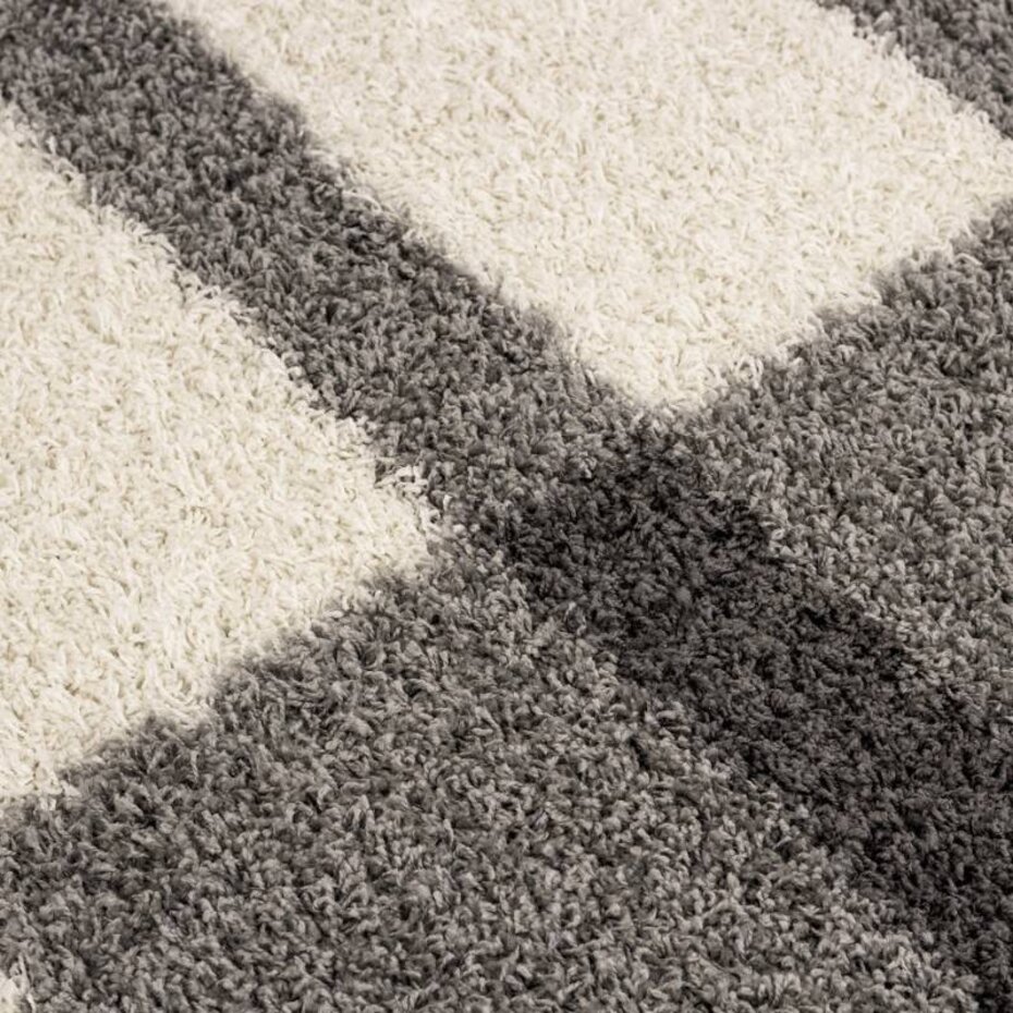 Manhattan Shaggy vloerkleed - lichtgrijs