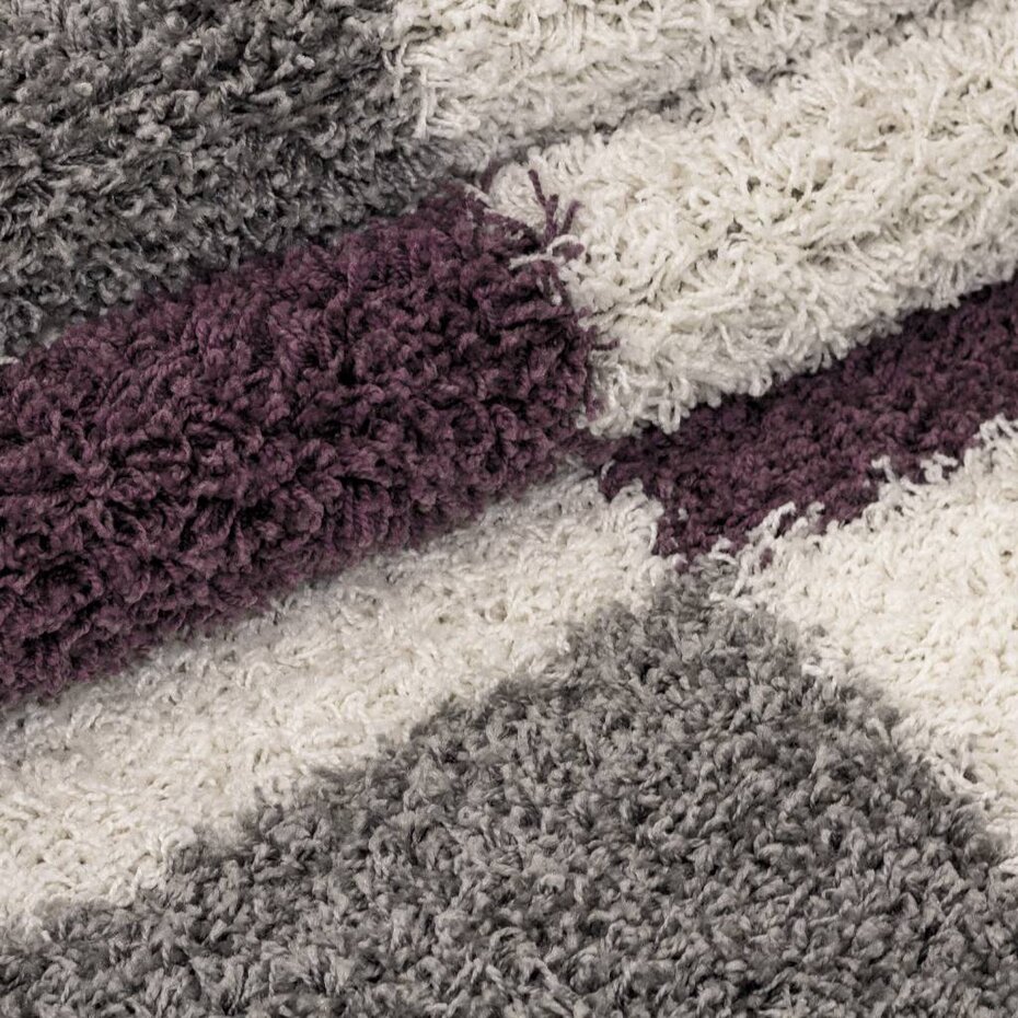 Manhattan Shaggy vloerkleed - paars