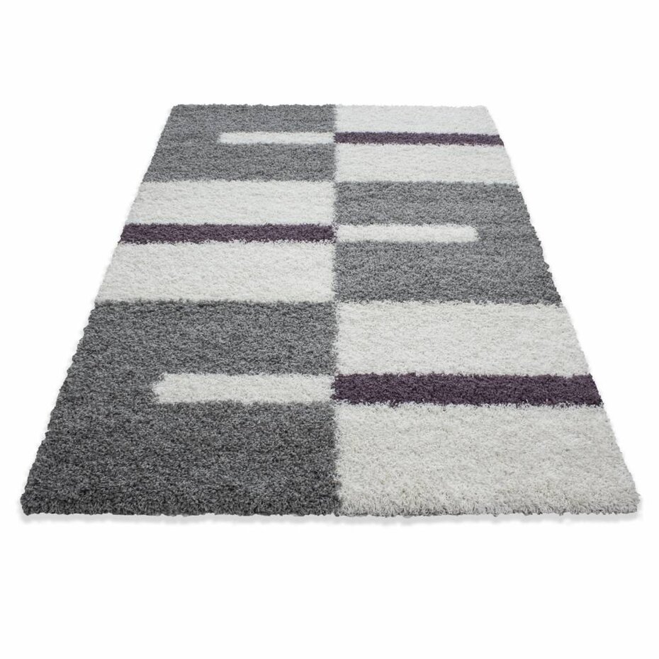 Manhattan Shaggy vloerkleed - paars