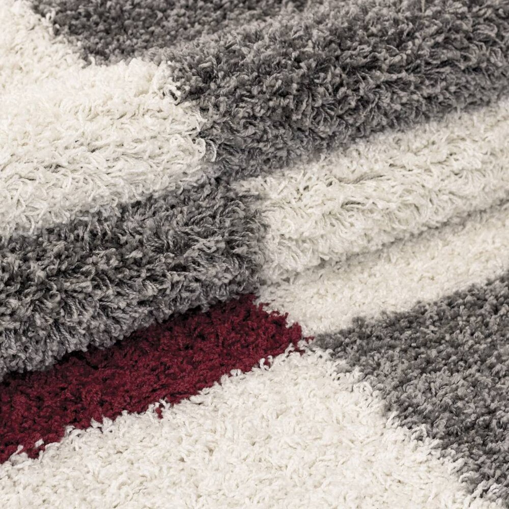 Manhattan Shaggy vloerkleed - rood