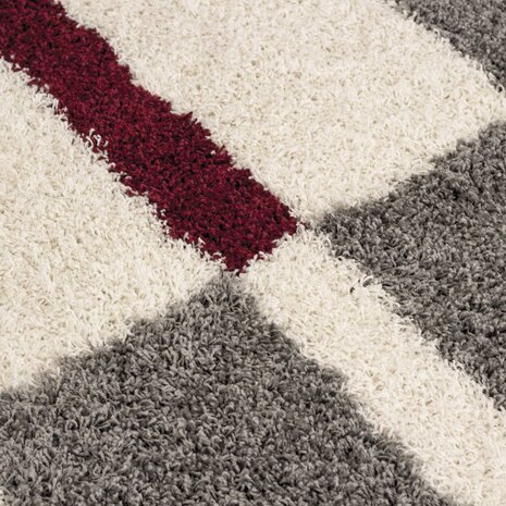Manhattan Shaggy vloerkleed - rood
