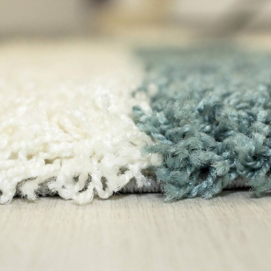 Manhattan Shaggy vloerkleed - turquoise Manhattan Shaggy vloerkleed - turquoise