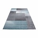 Modern geblokt vloerkleed - Broadway Blauw/Grijs Modern geblokt vloerkleed - Broadway Blauw/Grijs