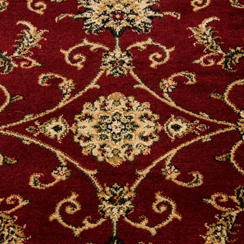 Klassiek vloerkleed - Marrakesh Rood/Beige Klassiek vloerkleed - Marrakesh Rood/Beige