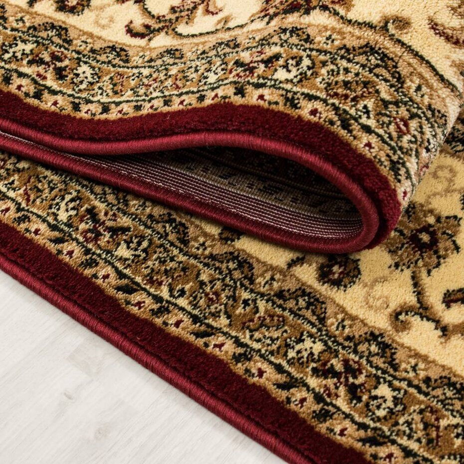Klassiek vloerkleed - Marrakesh Rood/Beige Klassiek vloerkleed - Marrakesh Rood/Beige