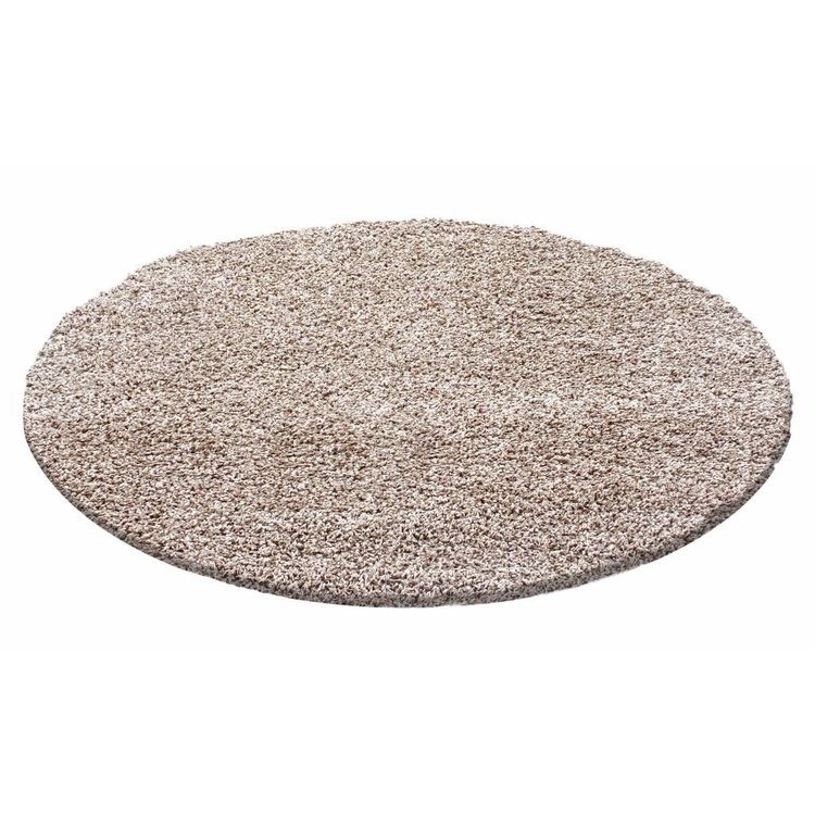 ben je op zoek naar een leuke ronde hoogpolige vloerkleed in de