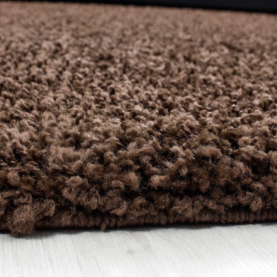 Candy Shaggy Rond vloerkleed