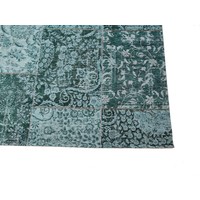 PATCHWORK MODERN TURQUOISE VLOERKLEED