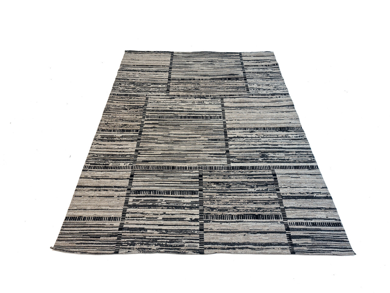 Van Gogh Collection Vintage Patchwork Grijs / Beige vloerkleed Van Gogh Collection Vintage Patchwork Grijs / Beige vloerkleed