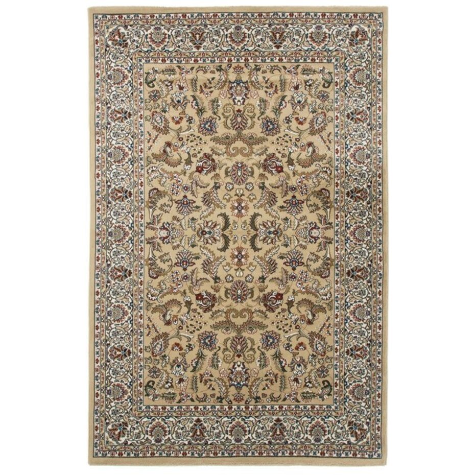 Ahlat Klassiek beige vloerkleed - Oosters Motief