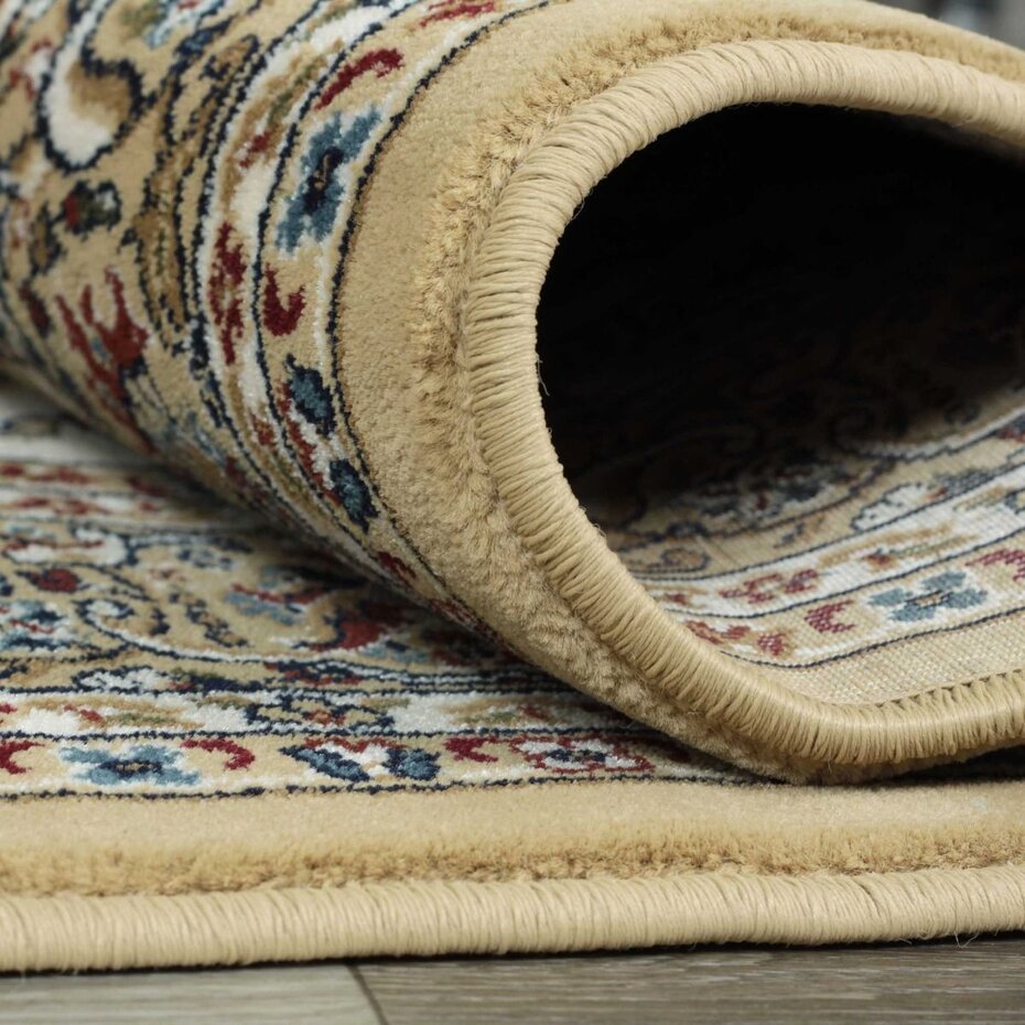 Ahlat Klassiek crème vloerkleed - Oosters Motief Ahlat Klassiek crème vloerkleed - Oosters Motief