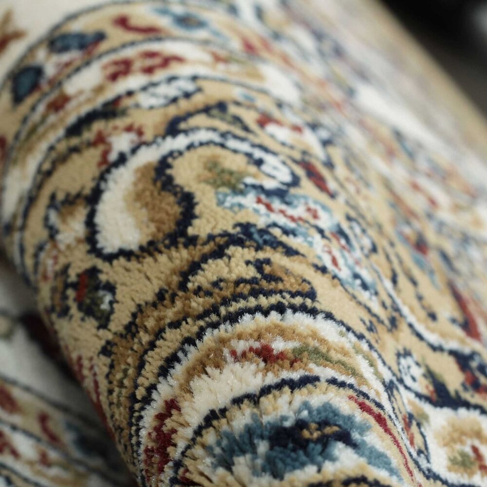 Ahlat Klassiek crème vloerkleed - Oosters Motief Ahlat Klassiek crème vloerkleed - Oosters Motief