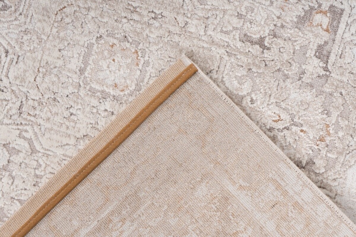 Vintage vloerkleed - Paris Medaillon Taupe