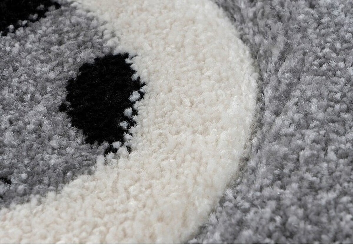 Kids Beer Grijs vloerkleed -