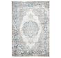 Vintage vloerkleed - Paris Medaillon Blauw