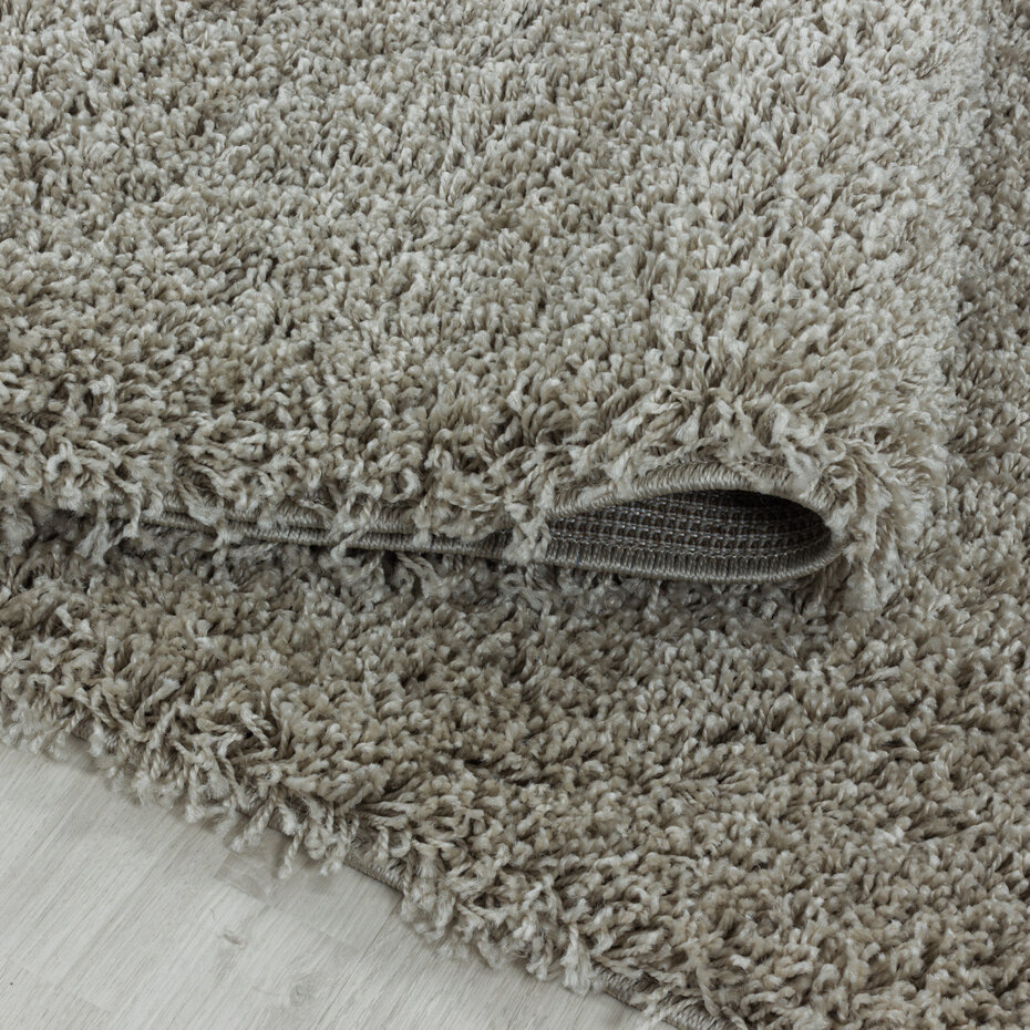 Azure Hoogpolig Nature vloerkleed - Effen