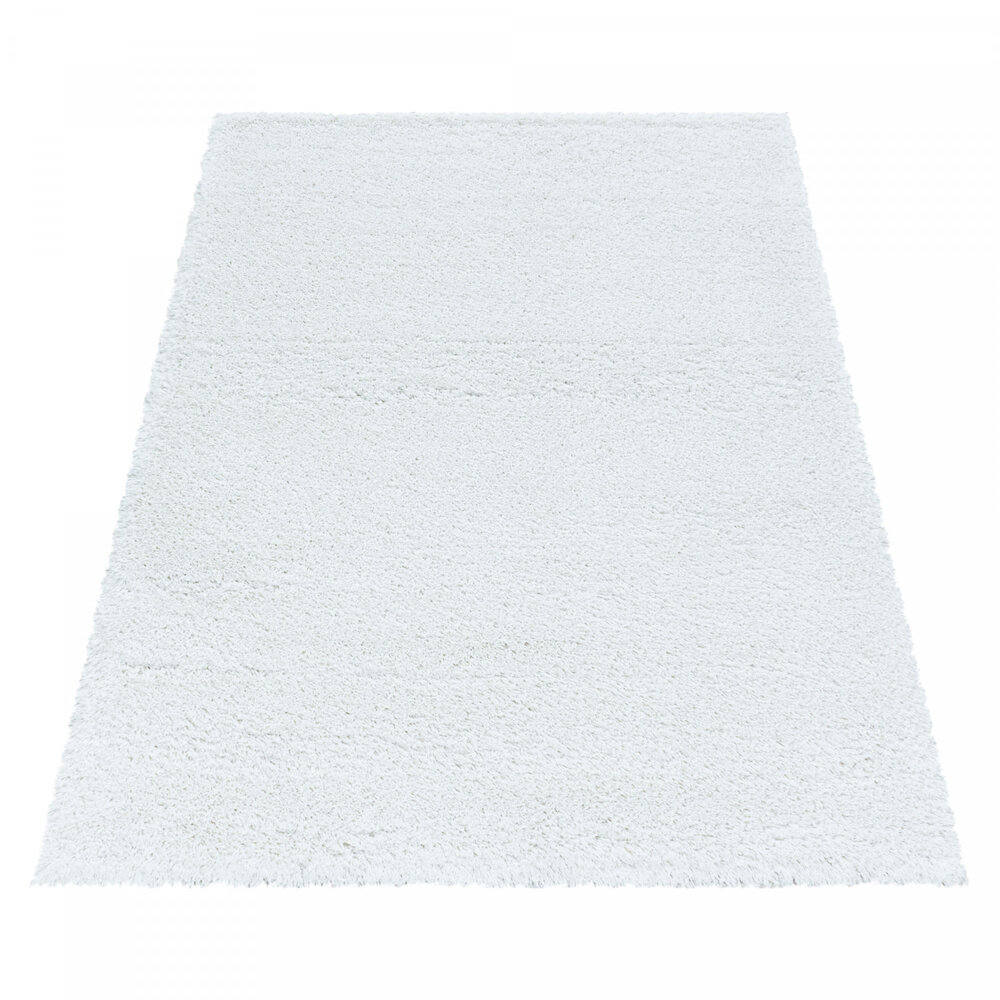 Luna Hoogpolig Wit vloerkleed - Geo Luna Hoogpolig Wit vloerkleed - Geo