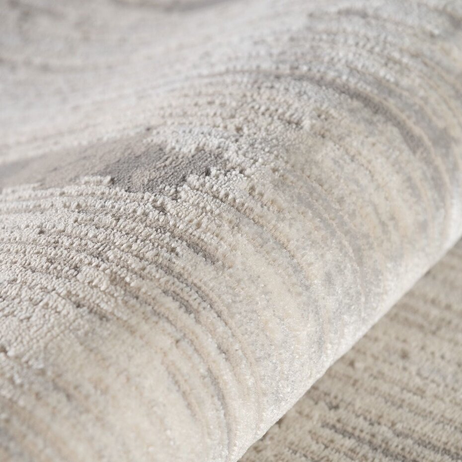 Balos Vintage Grijs vloerkleed - Gestreept