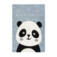 KIDS PANDA BLAUW VLOERKLEED