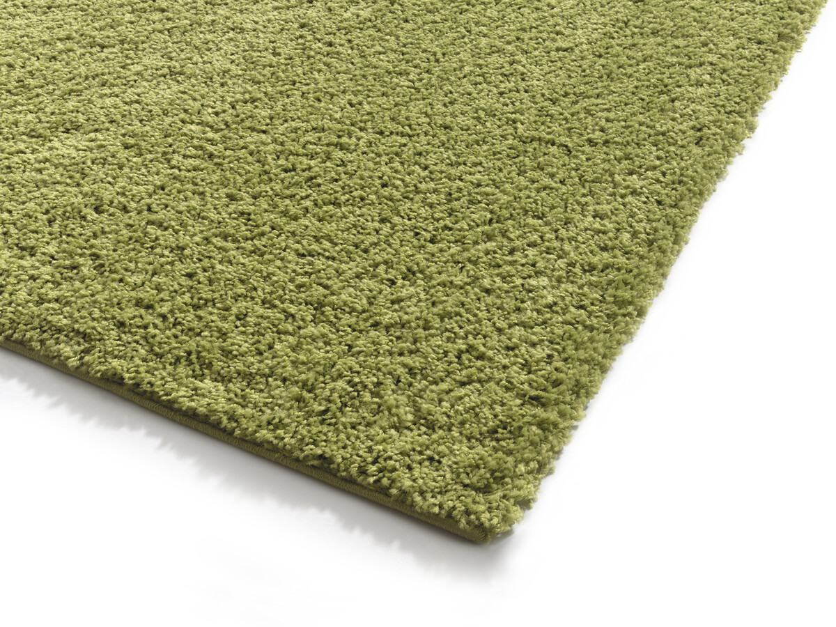 Hoogpolig vloerkleed - Candy Shaggy Groen