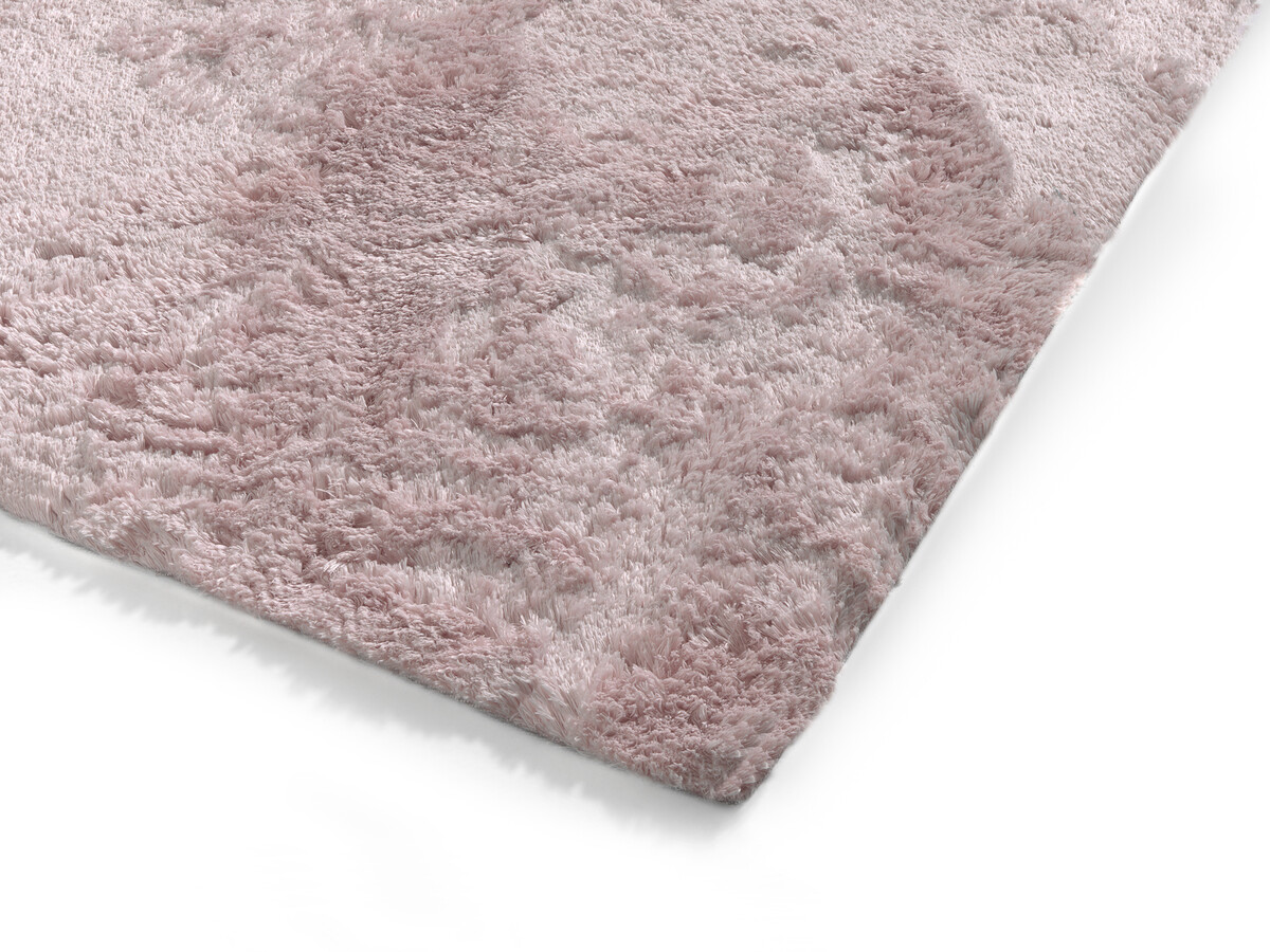 Hoogpolig vloerkleed - Curacao roze
