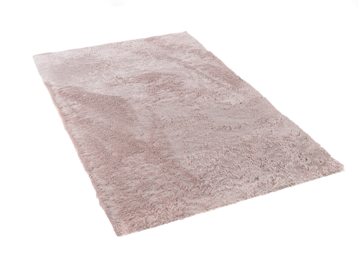 Hoogpolig vloerkleed - Curacao roze