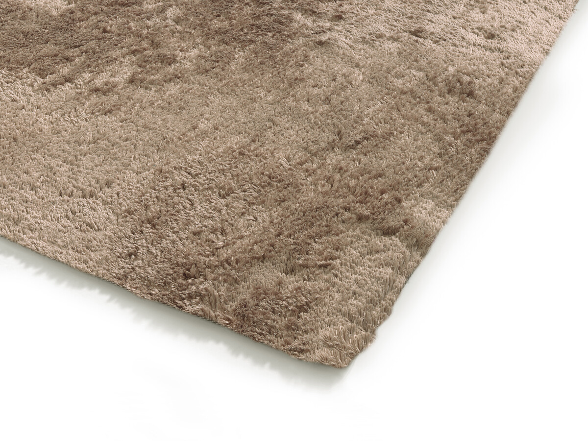 Hoogpolig vloerkleed - Curacao taupe