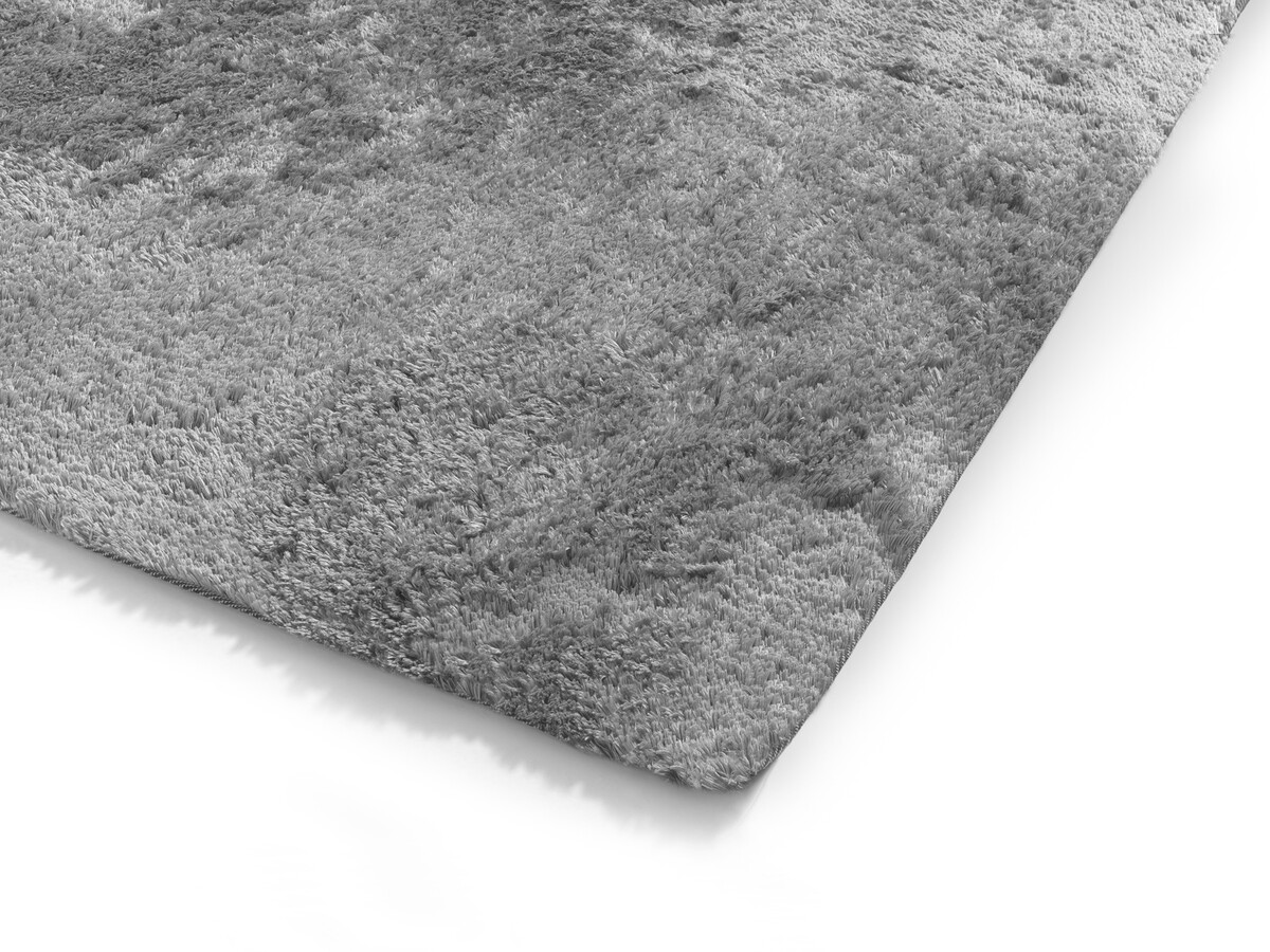 Hoogpolig vloerkleed - Curacao zilver Hoogpolig vloerkleed - Curacao zilver