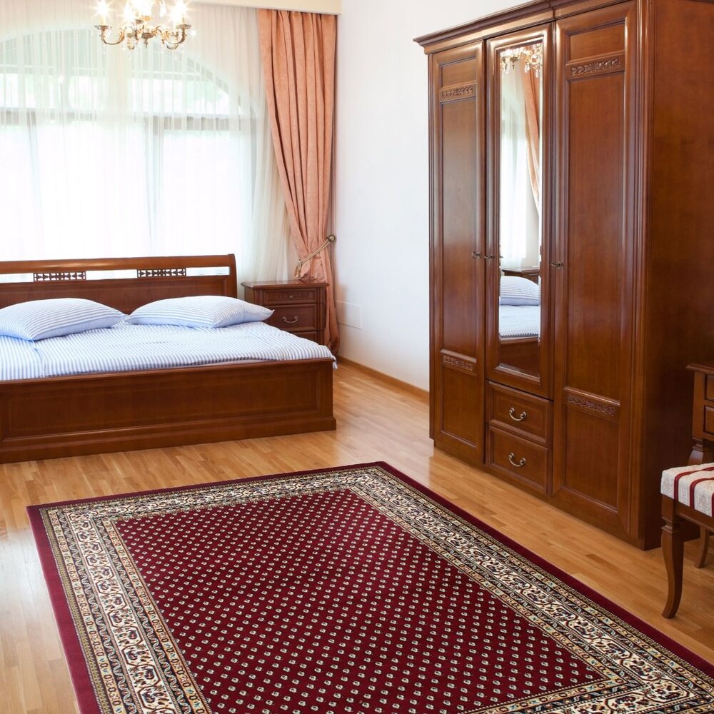 Ahlat Klassiek Rood vloerkleed - Oosters Motief Ahlat Klassiek Rood vloerkleed - Oosters Motief