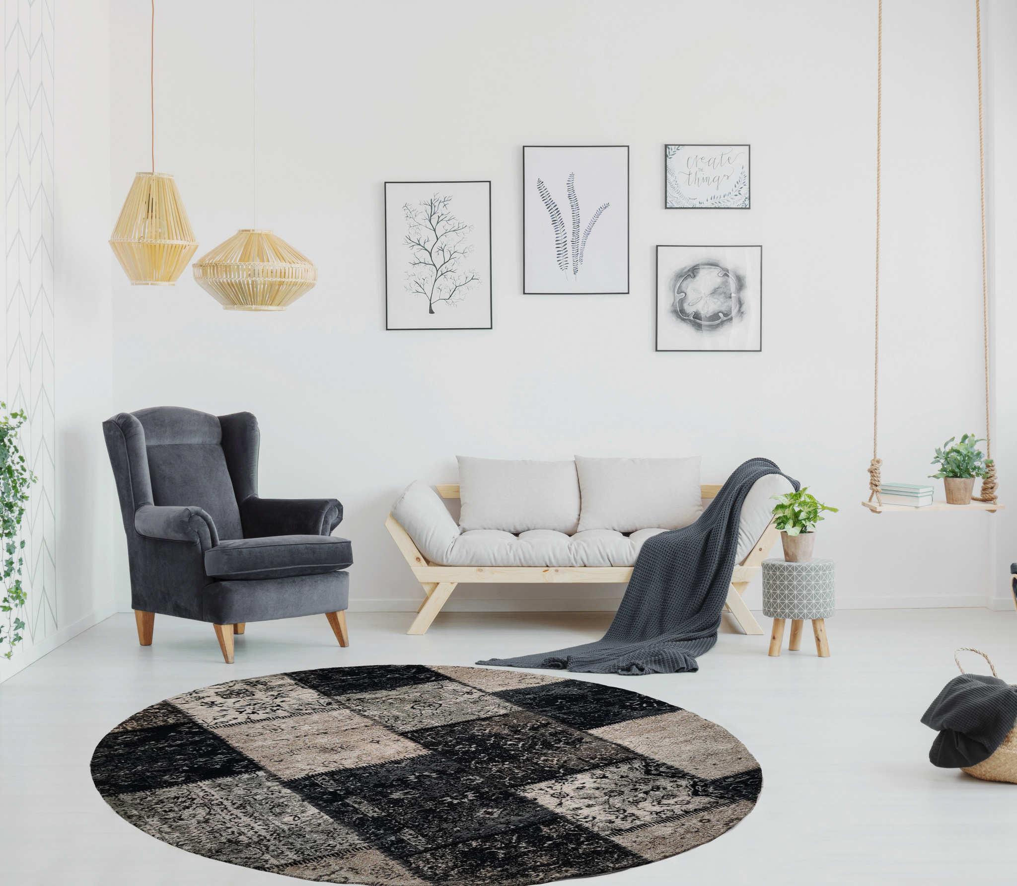 Waarom een rond vloerkleed?