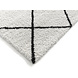 Candy Diamond Hoogpolig Crème / Zwart vloerkleed - Geruit Candy Diamond Hoogpolig Crème / Zwart vloerkleed - Geruit