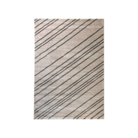 MODERN VLOERKLEED - LIMA DIAGONAAL GESTREEPT GRIJS / BEIGE