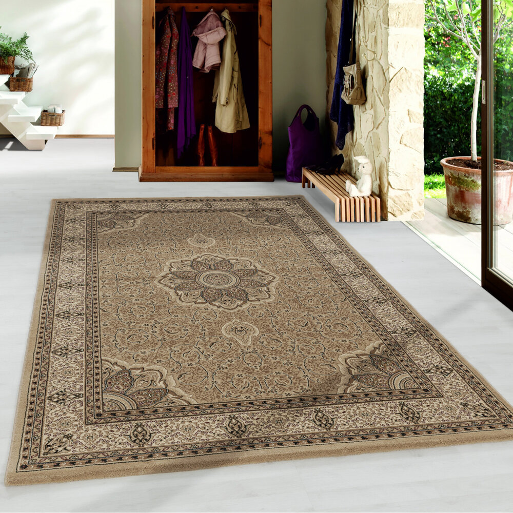 Bukhara Klassiek Beige vloerkleed - Oosters Motief Bukhara Klassiek Beige vloerkleed - Oosters Motief