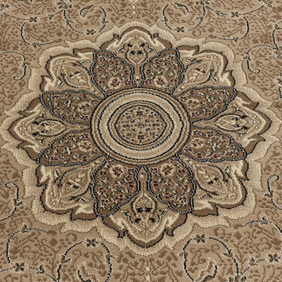 Bukhara Klassiek Beige vloerkleed - Oosters Motief