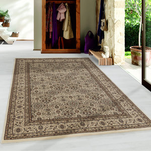 BUKHARA KLASSIEK BEIGE VLOERKLEED OOSTERS MOTIEF