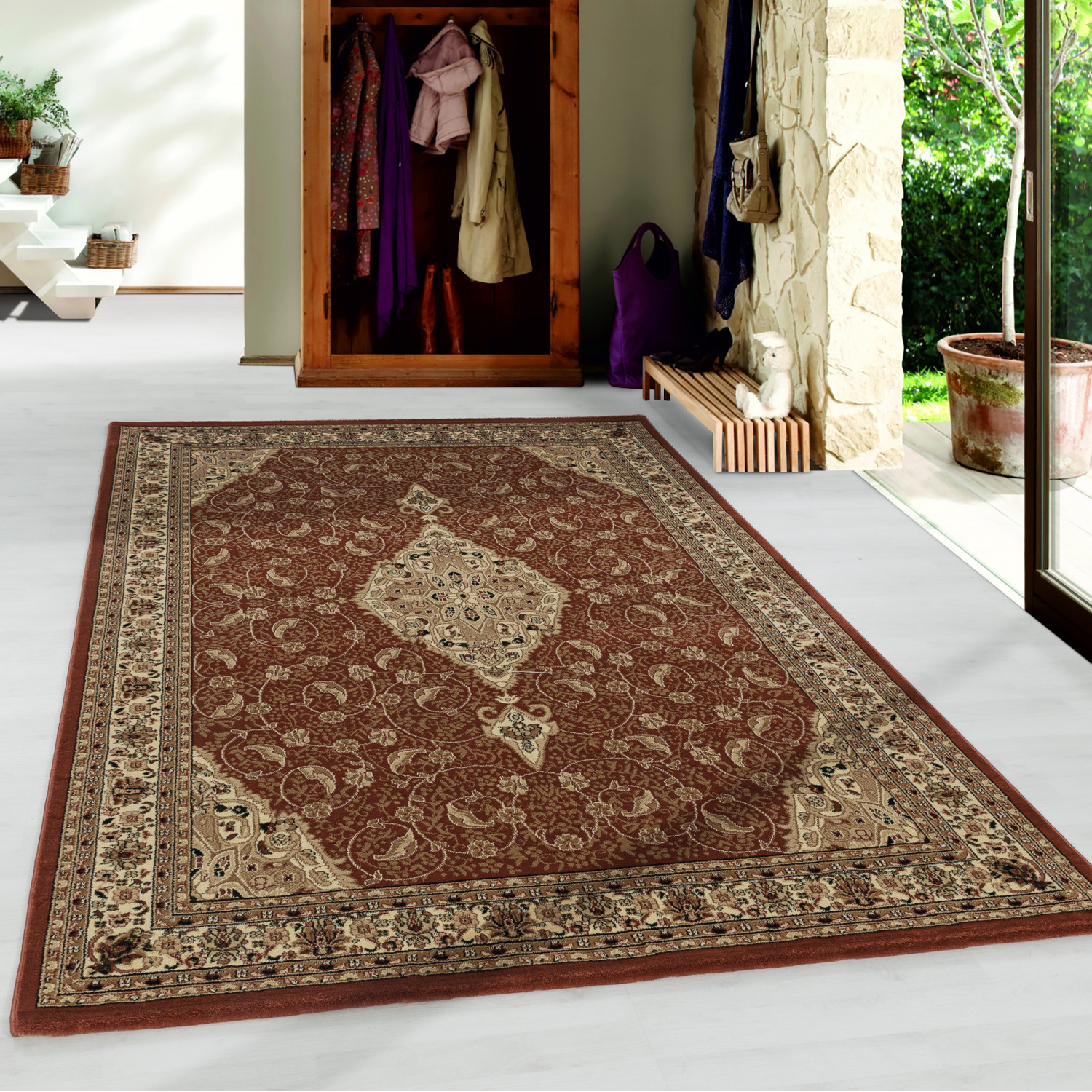 Modernisering Beneden afronden Mompelen Ben je op zoek naar een Klassiek Terra - vloerkleed? Bukhara collectie  bestaat uit verschillende dessins en kleuren. - Flycarpets.nl