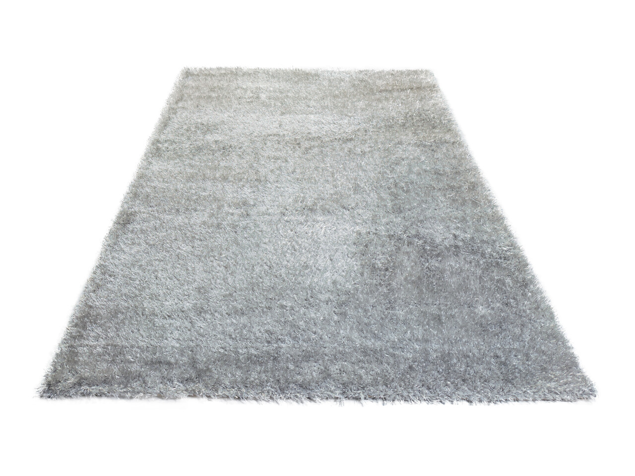 Nox Hoopolig Zilver vloerkleed - Effen Nox Hoopolig Zilver vloerkleed - Effen