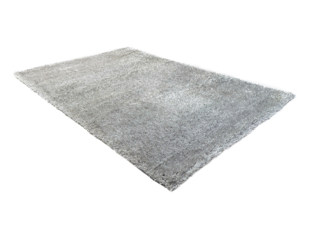 Nox Hoopolig Zilver vloerkleed - Effen Nox Hoopolig Zilver vloerkleed - Effen