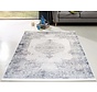 Hana Vintage Indoor & Outdoor Grijs vloerkleed - Wasbaar