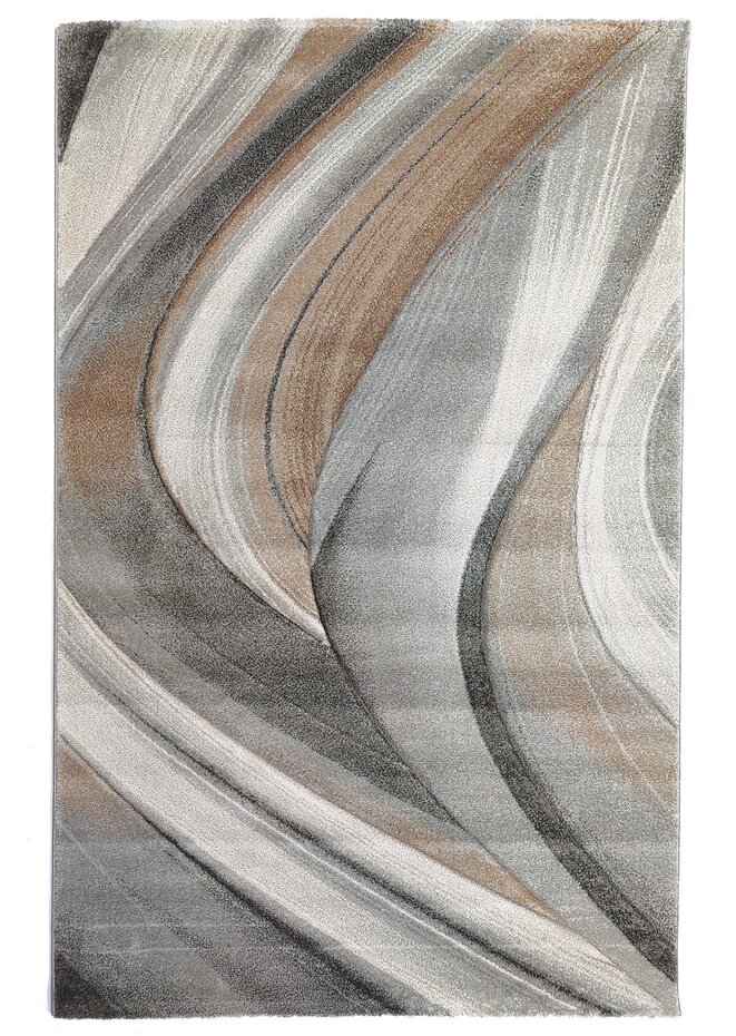 Modern vloerkleed - Vernazza Beige/Grijs Modern vloerkleed - Vernazza Beige/Grijs