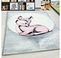 Kids Kinderkamer Roze - Grijs vloerkleed - Bambi Hert