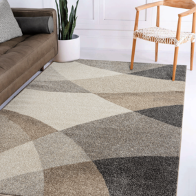 Modern vloerkleed - Belos Beige/Grijs