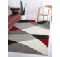 Modern vloerkleed - Belos Rood/Grijs