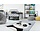 Kids Panda Blauw vloerkleed -