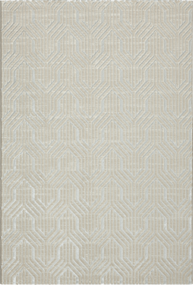 Minye Modern Crème vloerkleed - Designer