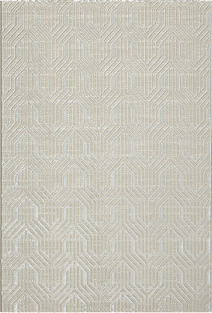 Minye Modern Crème vloerkleed - Designer