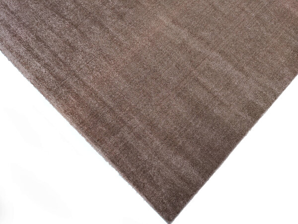 Cosmo Effen Taupe / Lichtbruin vloerkleed -